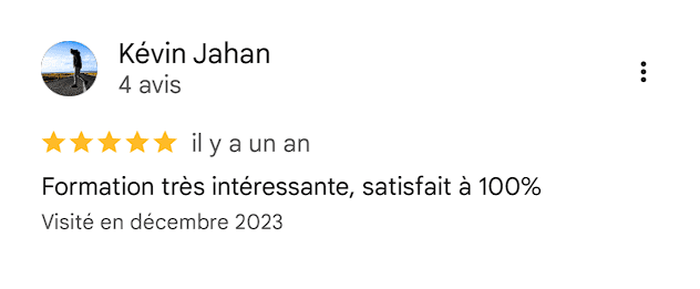 Avis de Kévin Jahan